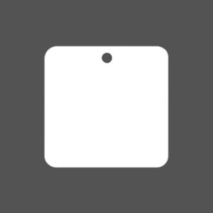 Keychain - Square Shape <br> (1.75x1.75 / KS45H)